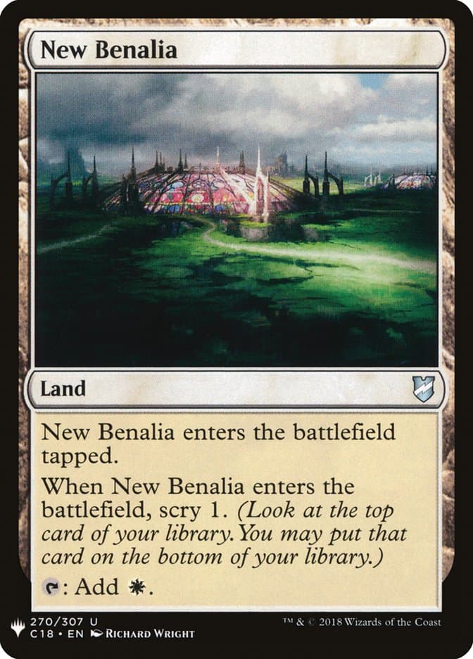 New Benalia |  (C18-270) [The List]