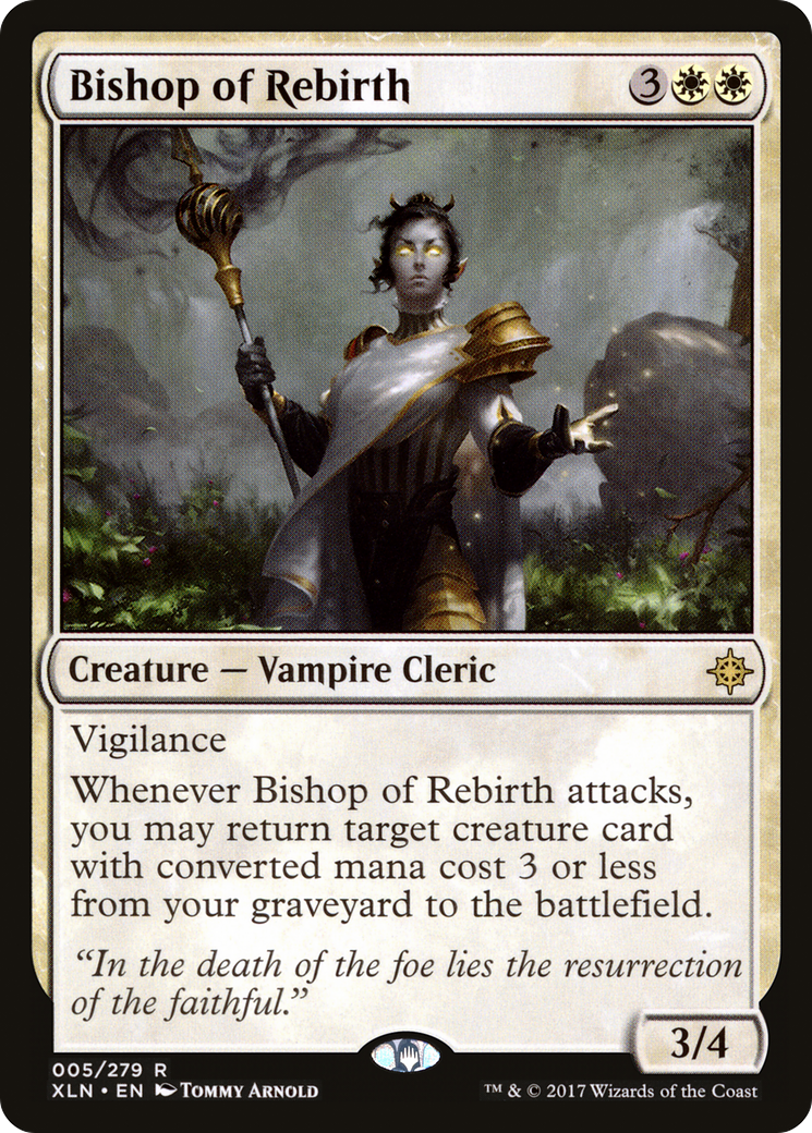 Bishop of Rebirth [Ixalan] Foil