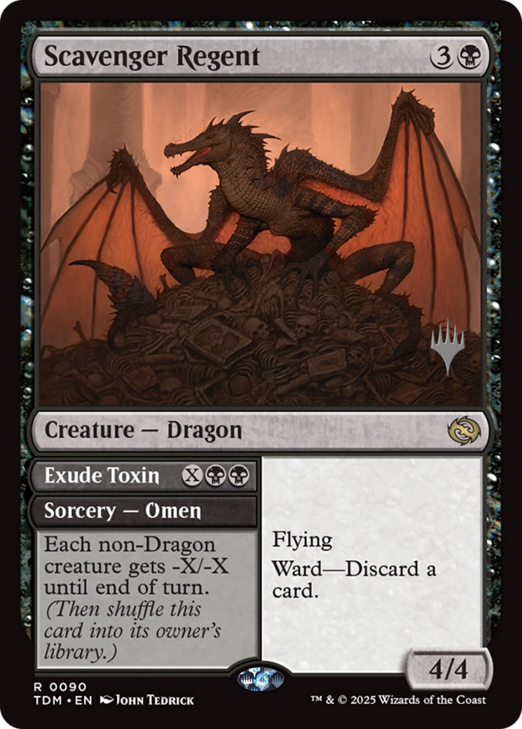 Scavenger Regent (090) [Promo Pack: Tarkir: Dragonstorm]  Foil