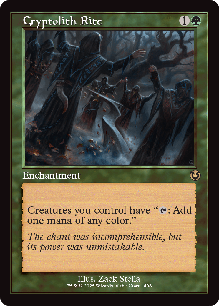 Cryptolith Rite (Retro Frame) (-408) [Innistrad Remastered]  Foil