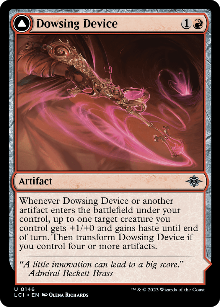 Dowsing Device // Geode Grotto [The Lost Caverns of Ixalan] Foil
