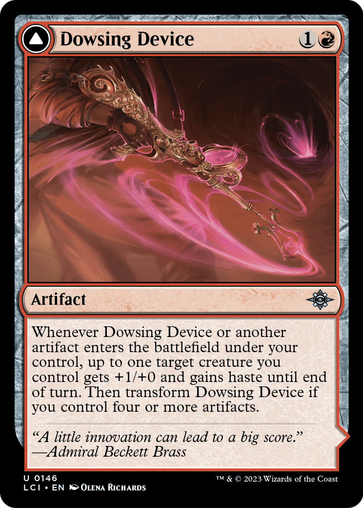 Dowsing Device // Geode Grotto [The Lost Caverns of Ixalan] Foil