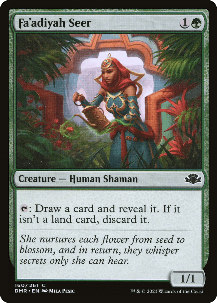Fa'adiyah Seer [Dominaria Remastered] Foil
