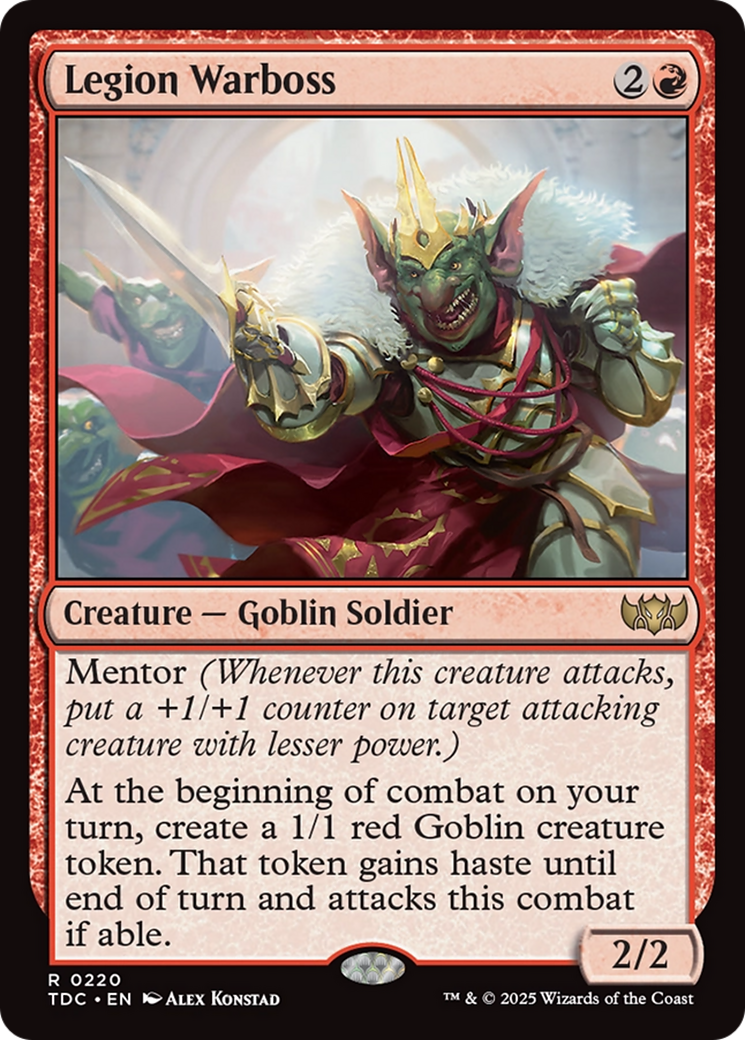 Legion Warboss (220) [Commander: Tarkir: Dragonstorm]
