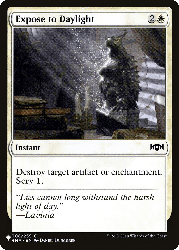 Expose to Daylight |  (RNA-8) [The List]
