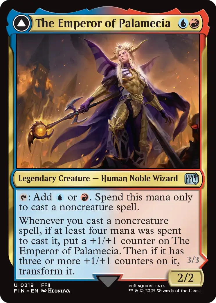The Emperor of Palamecia (219) [FINAL FANTASY]  Foil