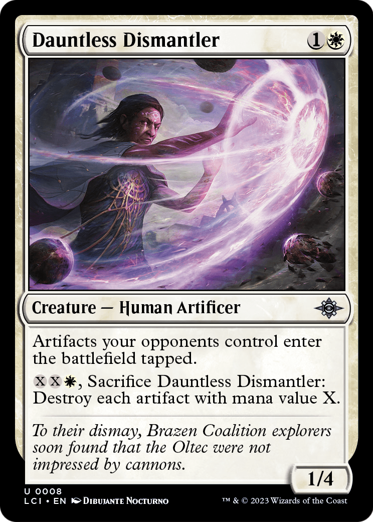 Dauntless Dismantler [The Lost Caverns of Ixalan] Foil