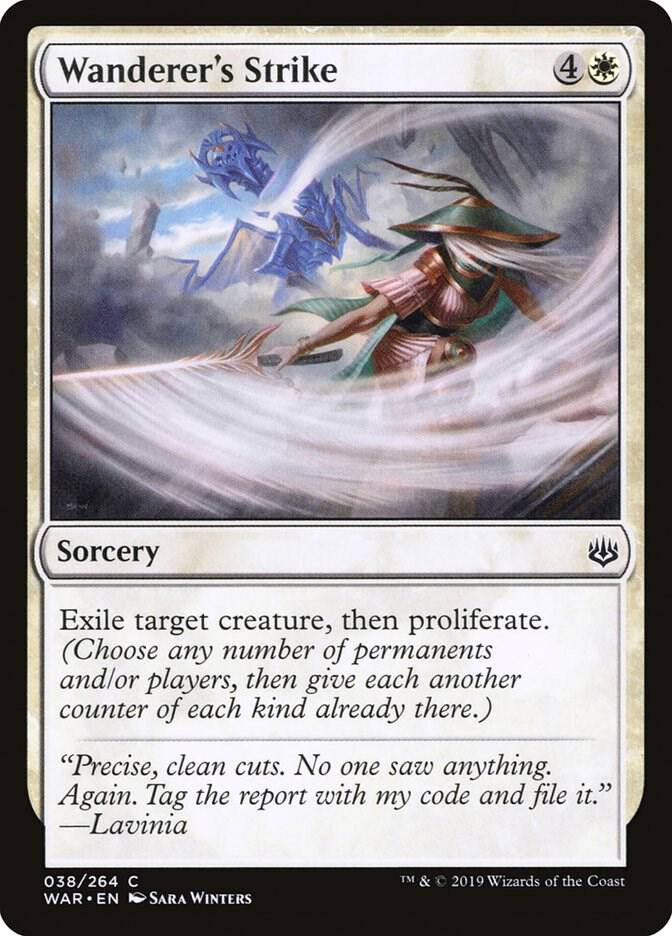 Wanderer's Strike 38/264 (War of the Spark)  - Foil