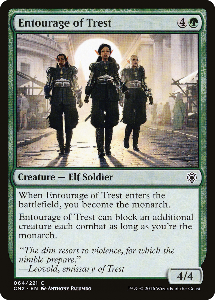 Entourage of Trest [Conspiracy: Take the Crown] Foil