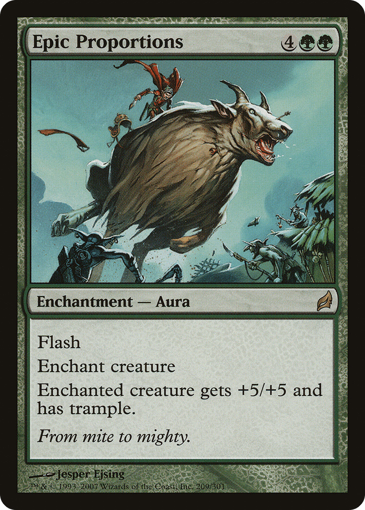 Epic Proportions [Lorwyn] Foil