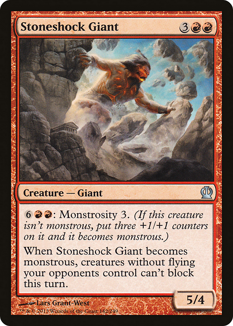 Stoneshock Giant [Theros] Foil