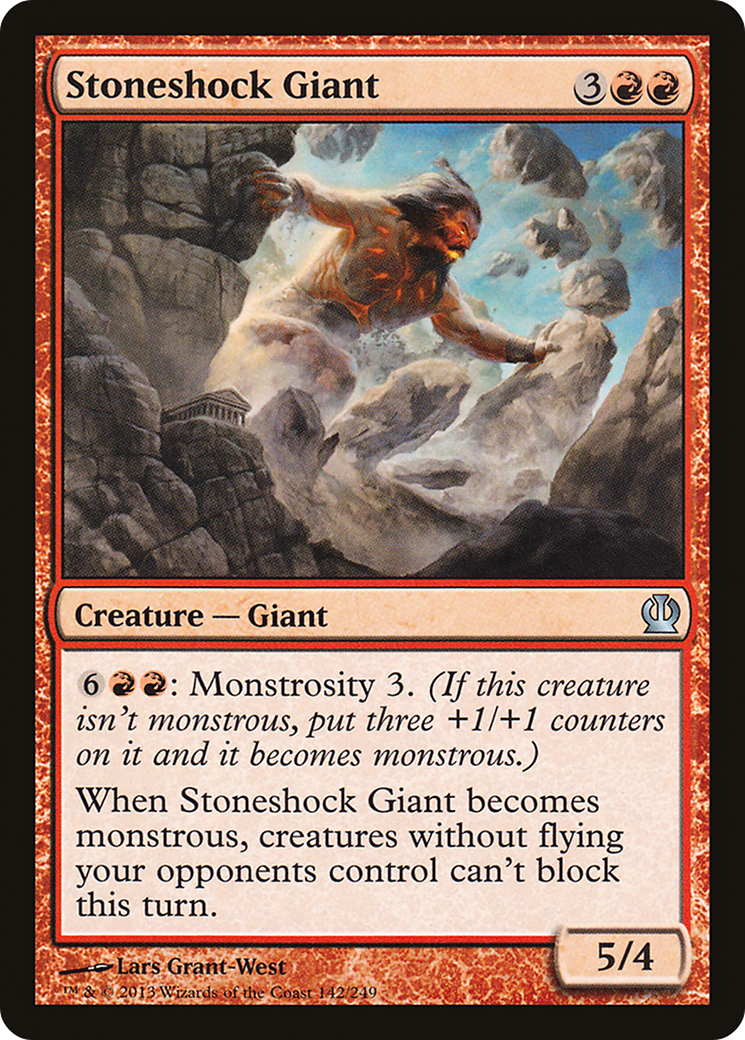 Stoneshock Giant [Theros] Foil
