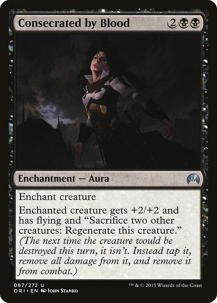 Consecrated by Blood [Magic Origins] Foil