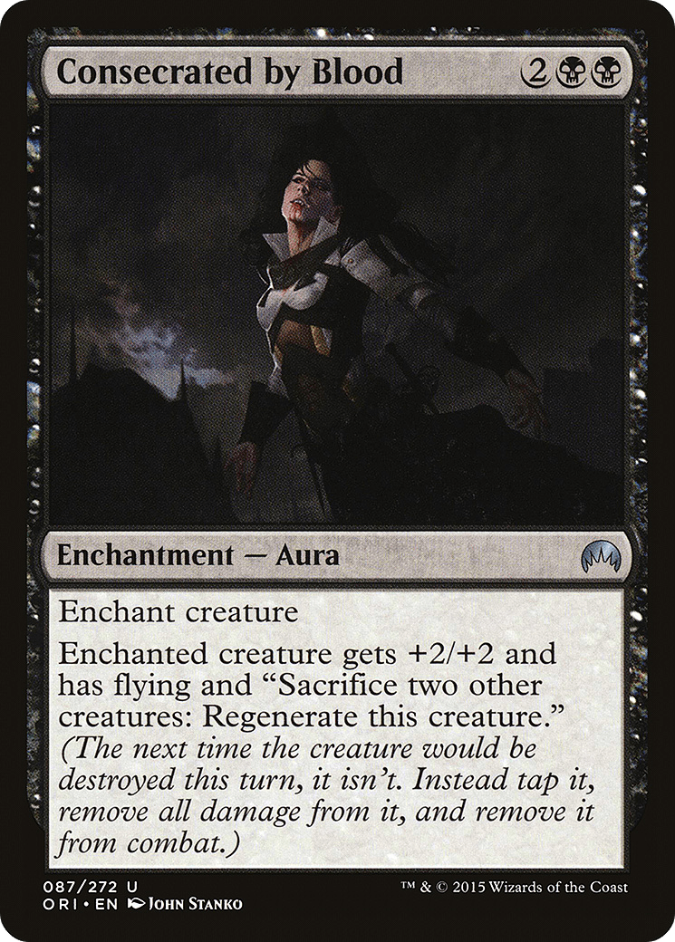 Consecrated by Blood [Magic Origins] Foil