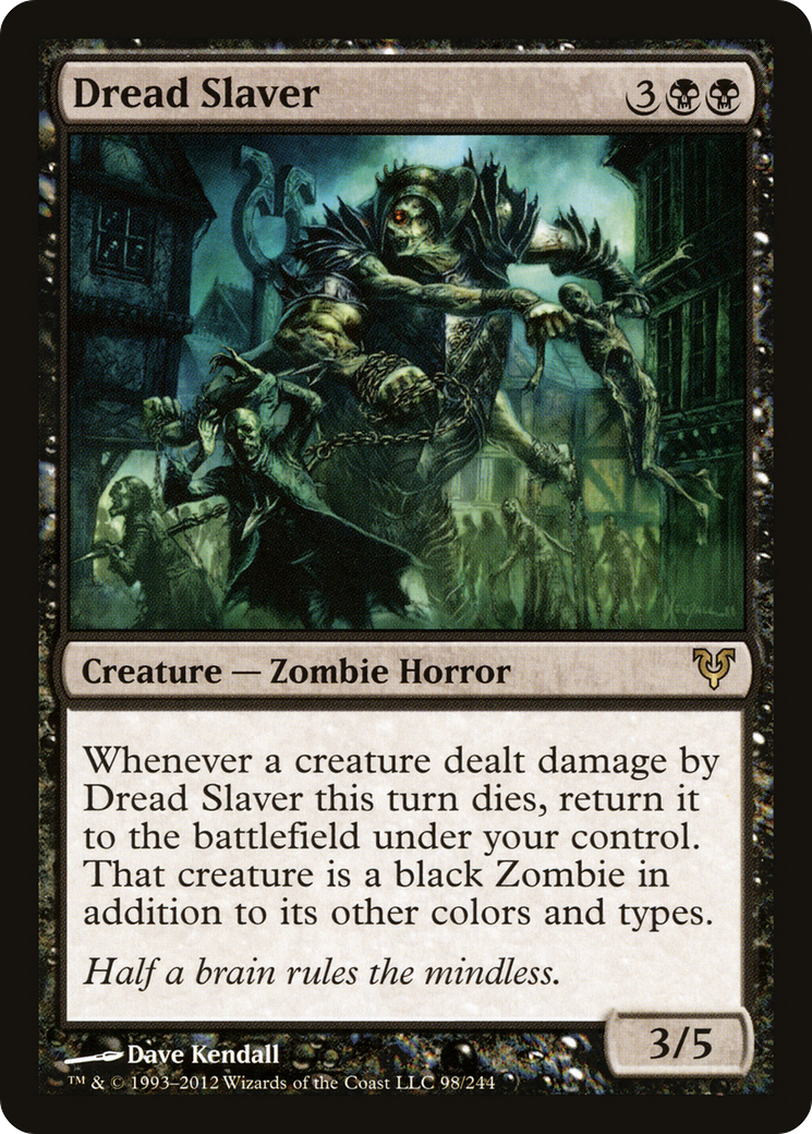 Dread Slaver [Avacyn Restored] Foil