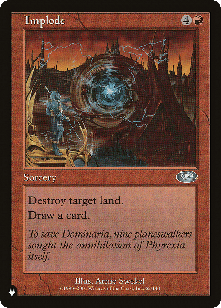 Implode |  (PLS-62) [The List]
