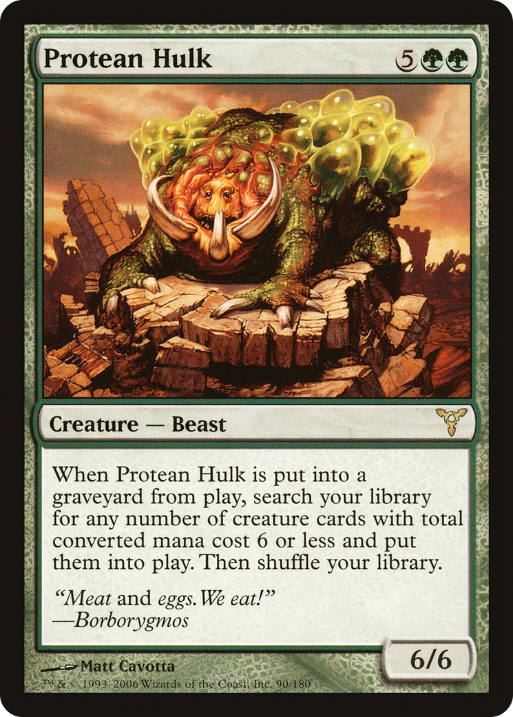 Protean Hulk [Dissension] Foil