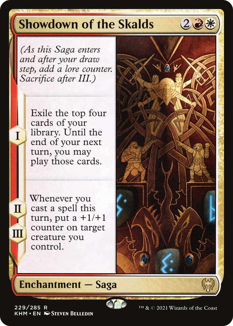 Showdown of the Skalds [Kaldheim] Foil
