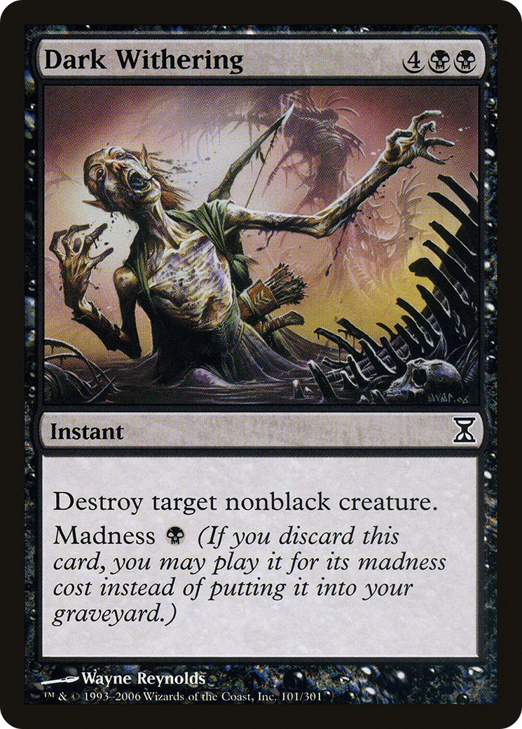 Dark Withering [Time Spiral] Foil