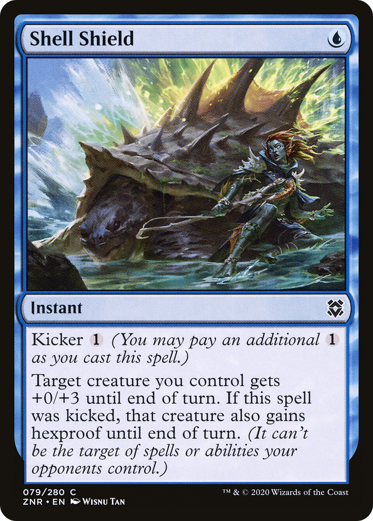 Shell Shield [Zendikar Rising] Foil