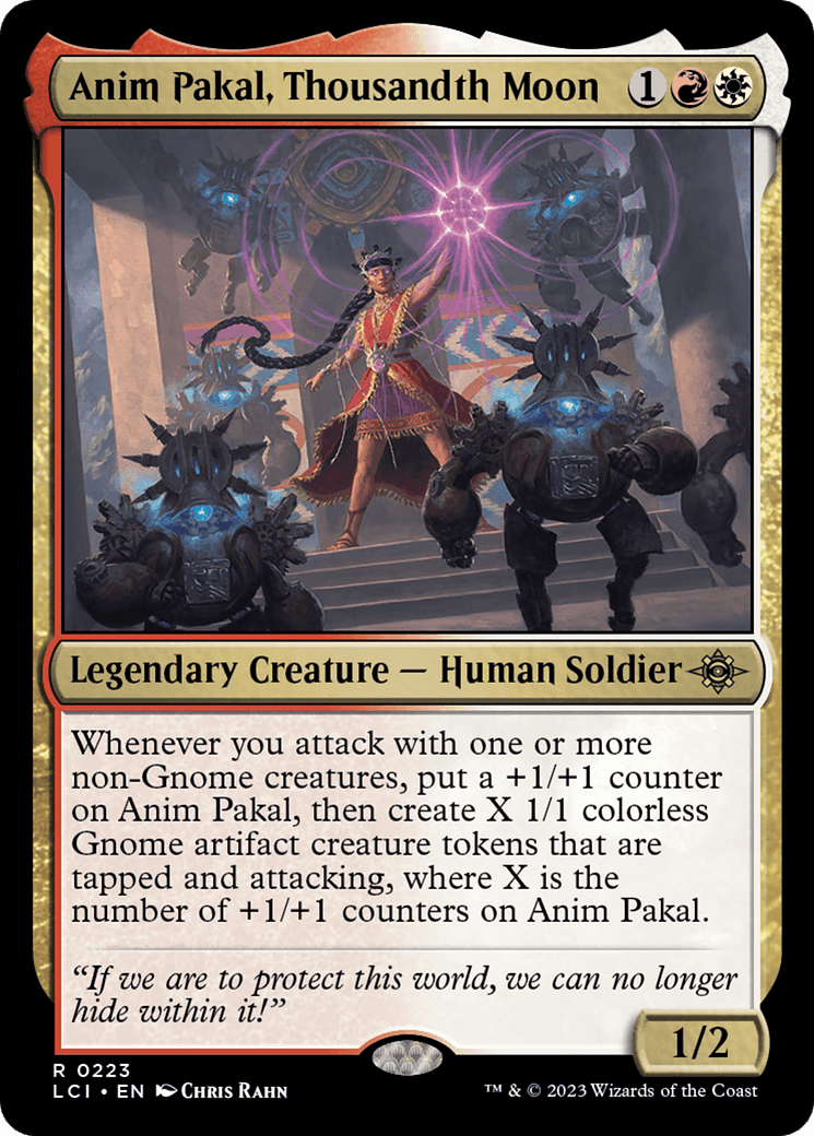 Anim Pakal, Thousandth Moon [The Lost Caverns of Ixalan] Foil