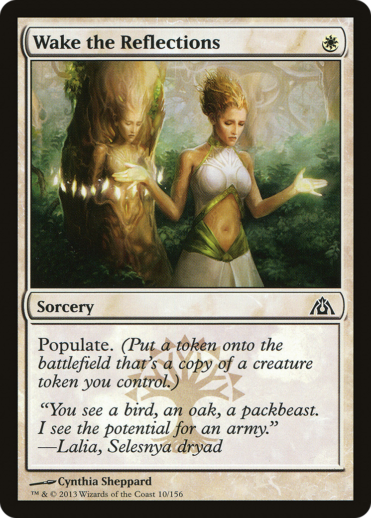 Wake the Reflections [Dragon's Maze] Foil