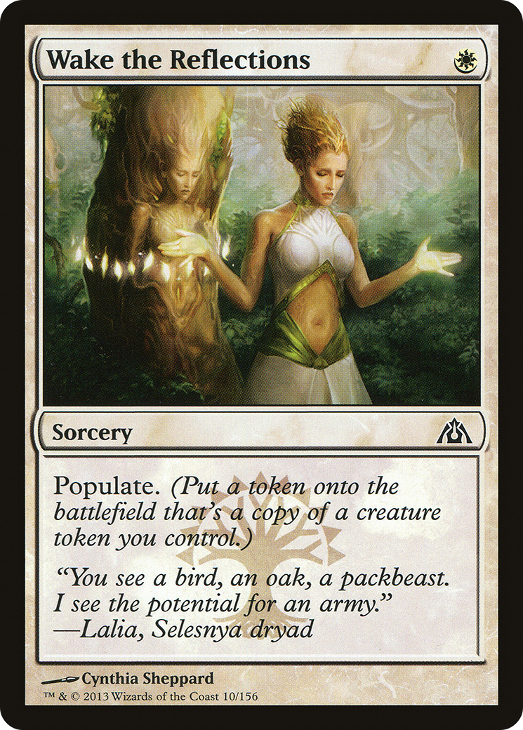 Wake the Reflections [Dragon's Maze] Foil