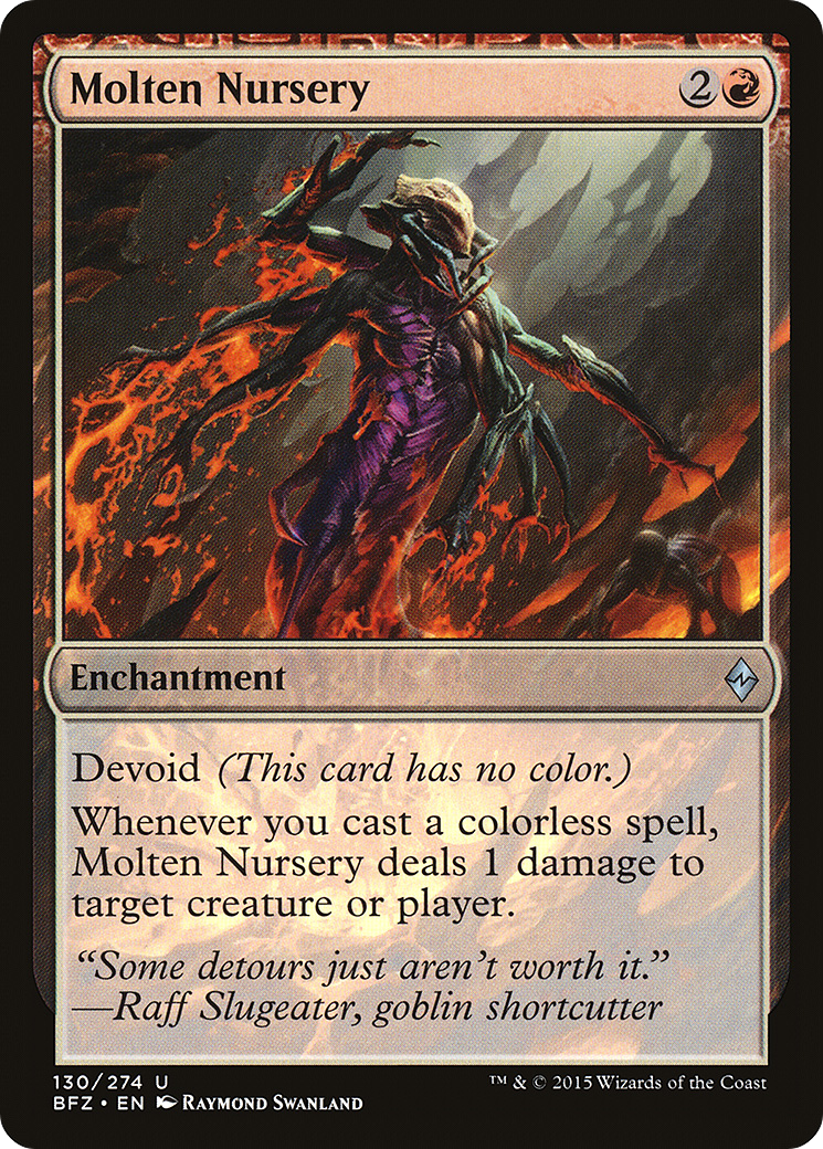 Molten Nursery [Battle for Zendikar] Foil
