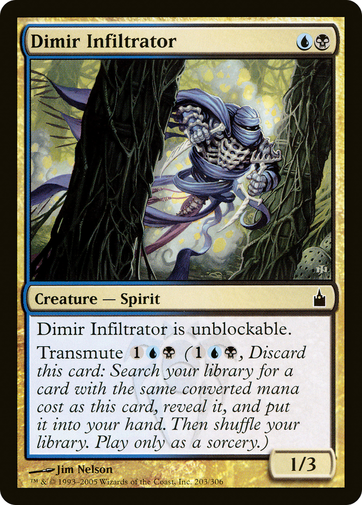 Dimir Infiltrator [Ravnica: City of Guilds] Foil