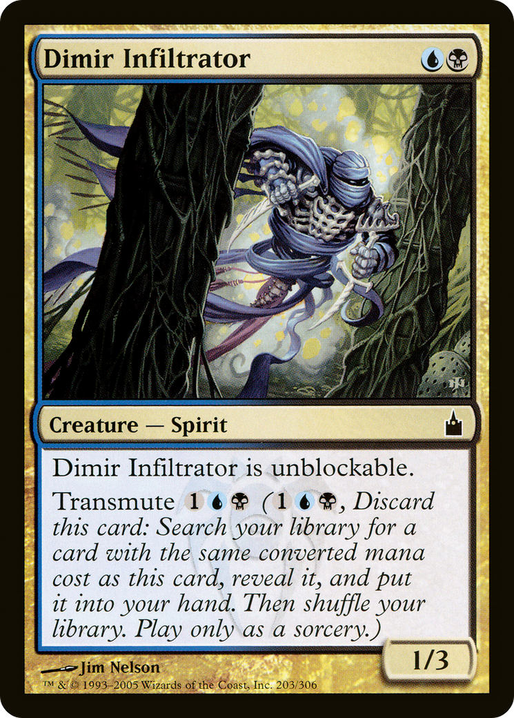 Dimir Infiltrator [Ravnica: City of Guilds] Foil