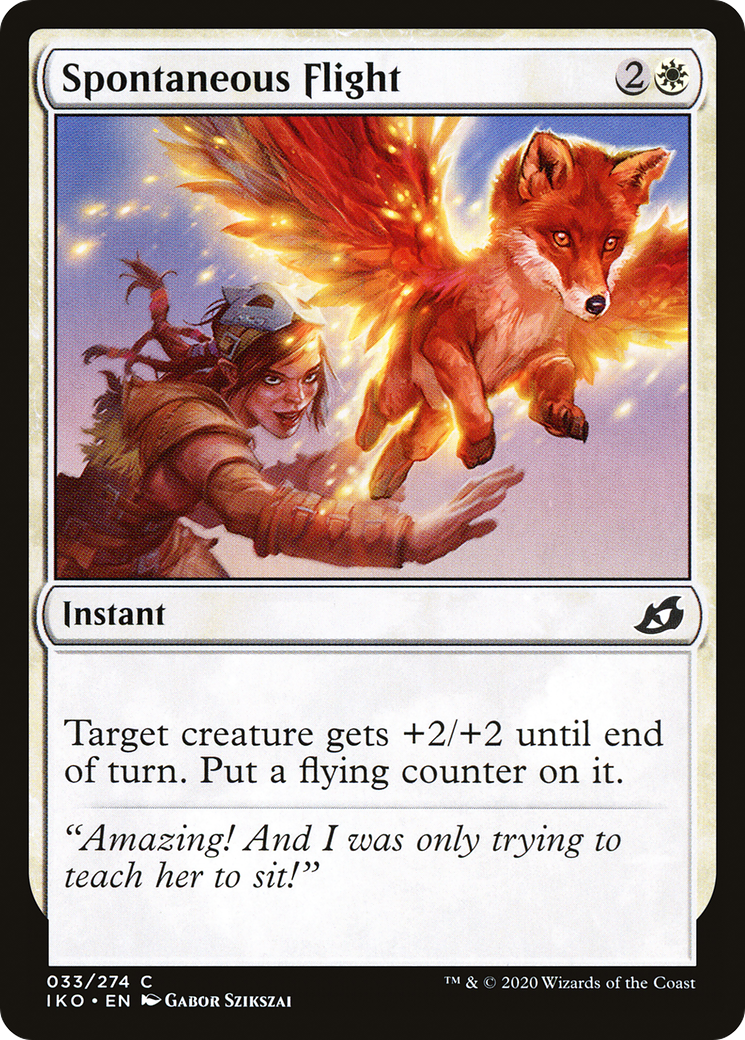 Spontaneous Flight [Ikoria: Lair of Behemoths] Foil