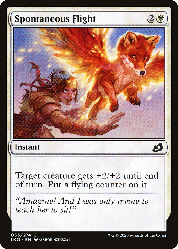 Spontaneous Flight [Ikoria: Lair of Behemoths] Foil