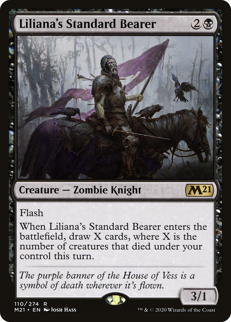 Liliana's Standard Bearer [Core Set 2021]