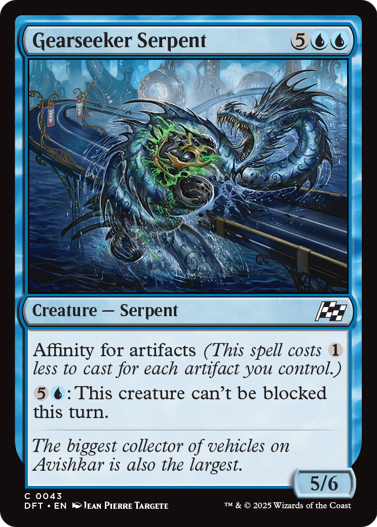 Gearseeker Serpent |  (043) [Aetherdrift]