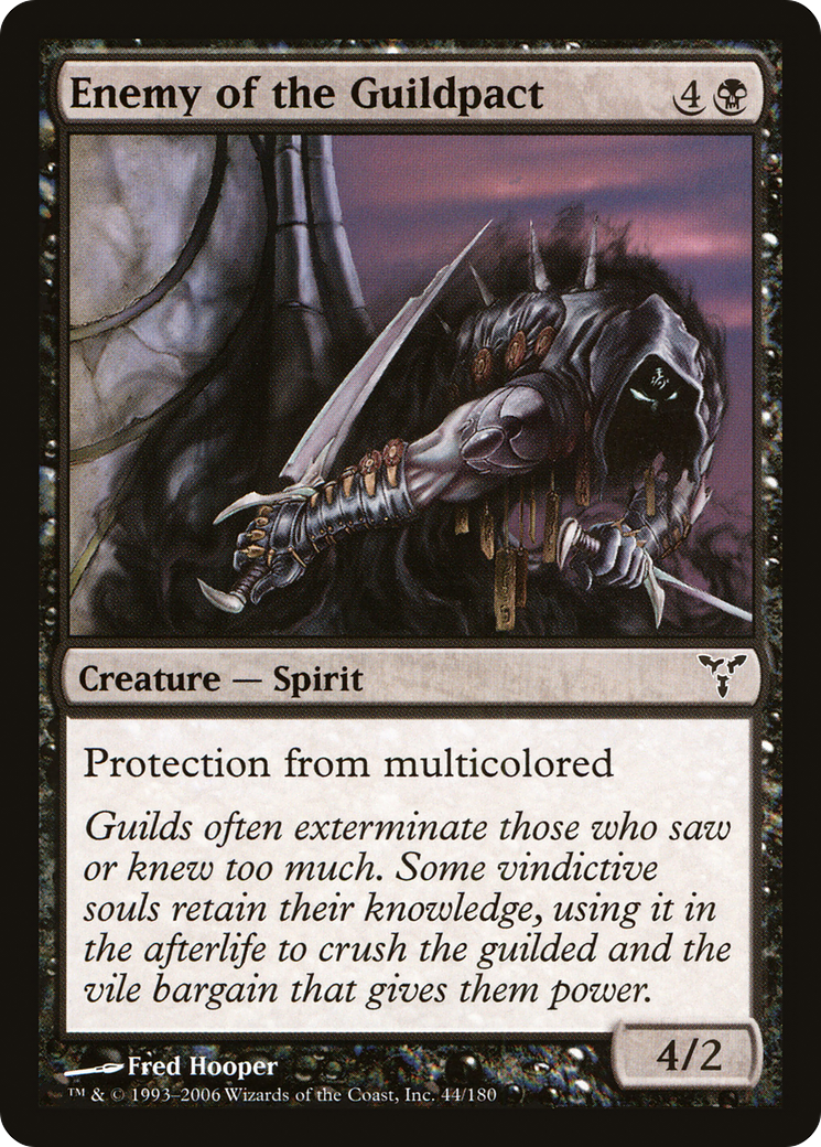 Enemy of the Guildpact [Dissension] Foil