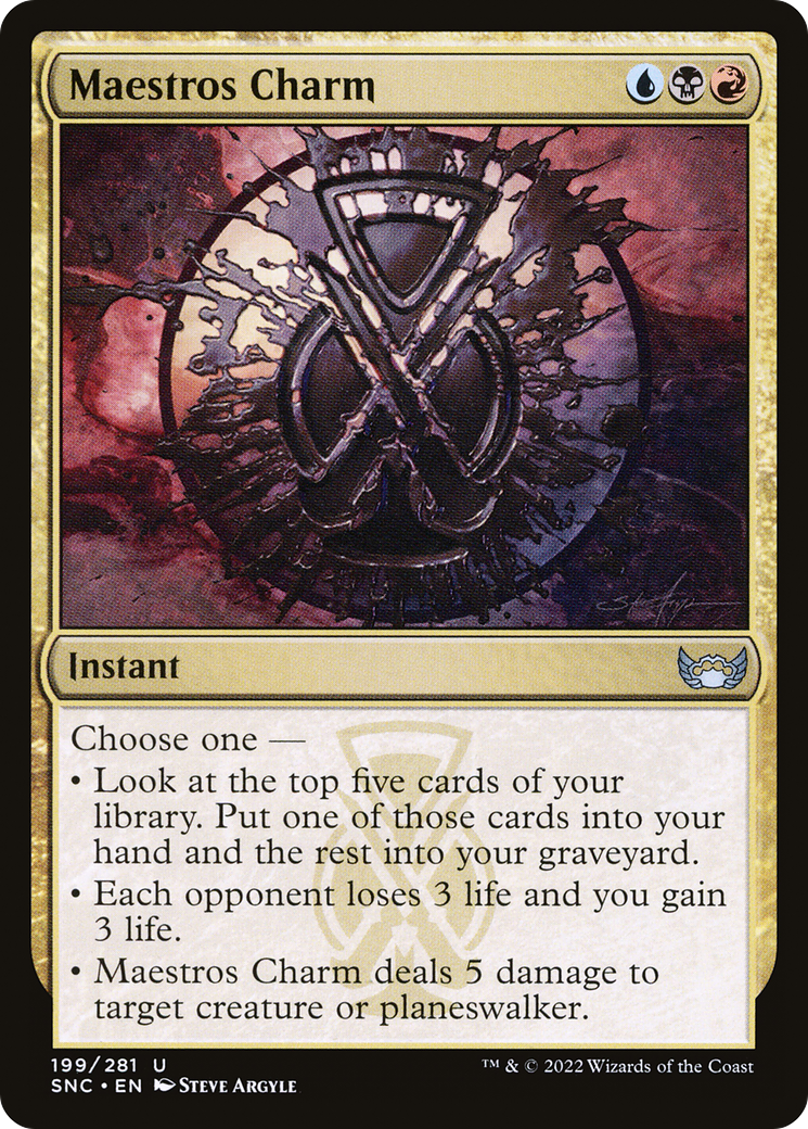Maestros Charm [Streets of New Capenna] Foil