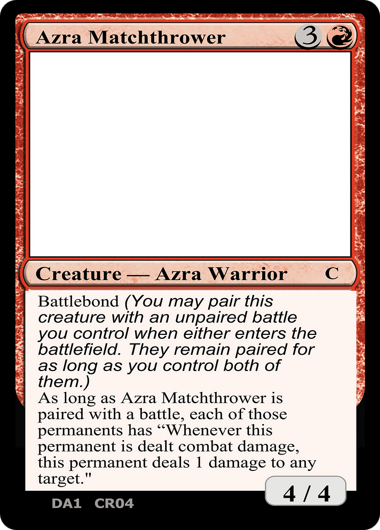 Azra Matchthrower [Unknown Event]