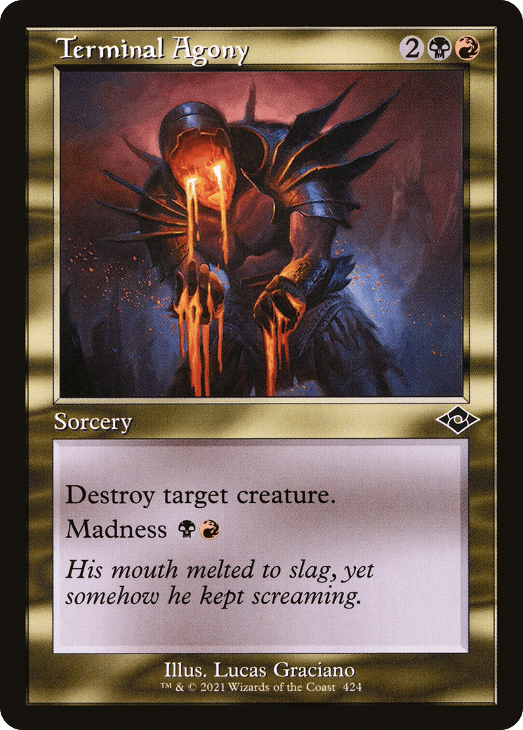 Terminal Agony (Retro) [Modern Horizons 2] Foil
