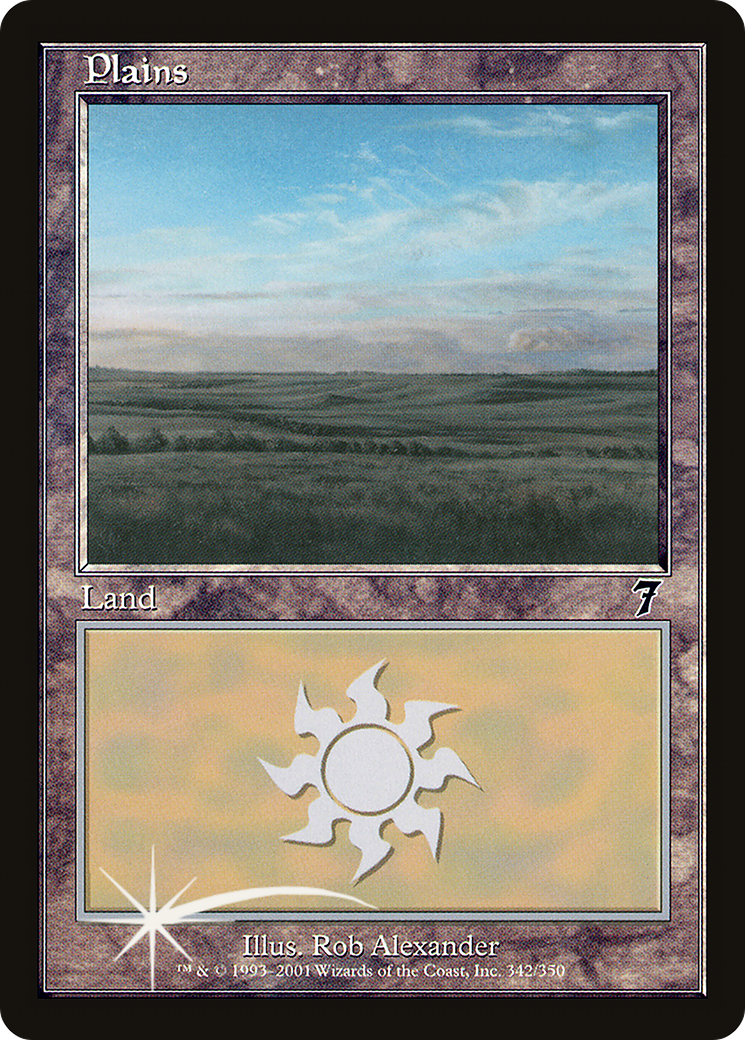 Plains (342) [Seventh Edition] Foil