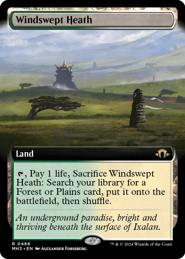 Windswept Heath (Extended Art) [Modern Horizons 3] Foil