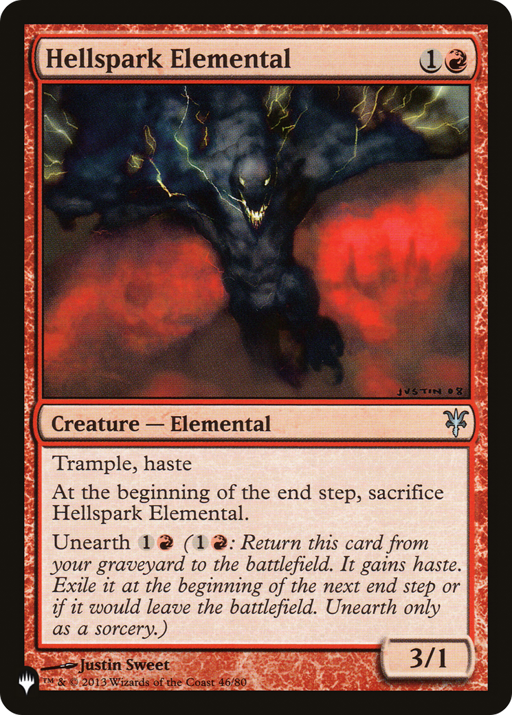 Hellspark Elemental |  (DDK-46) [The List]