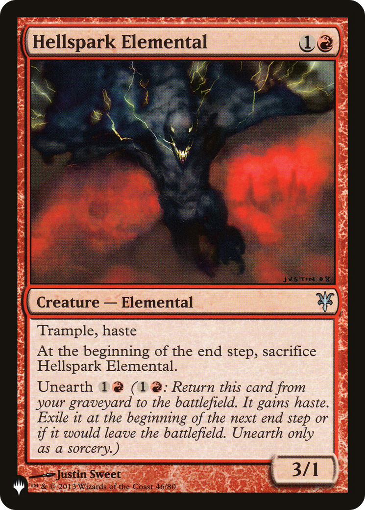 Hellspark Elemental |  (DDK-46) [The List]