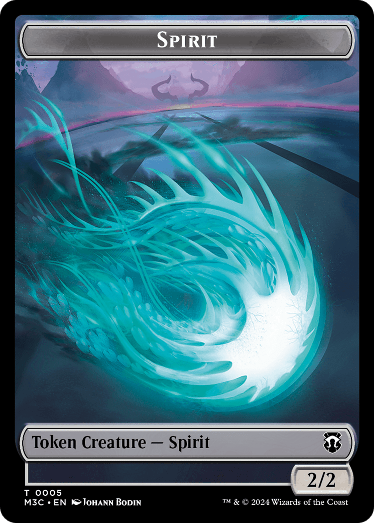 Spirit (TM3C-005) - Modern Horizons 3 Commander Tokens Foil