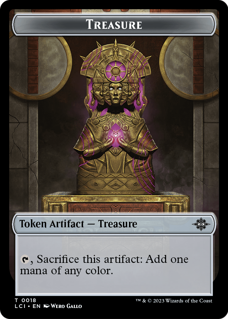 Treasure (TLCI-018) - The Lost Caverns of Ixalan Tokens