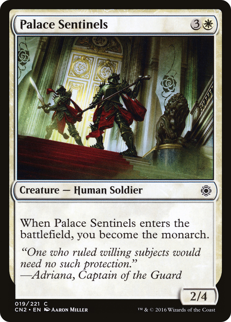 Palace Sentinels [Conspiracy: Take the Crown] Foil