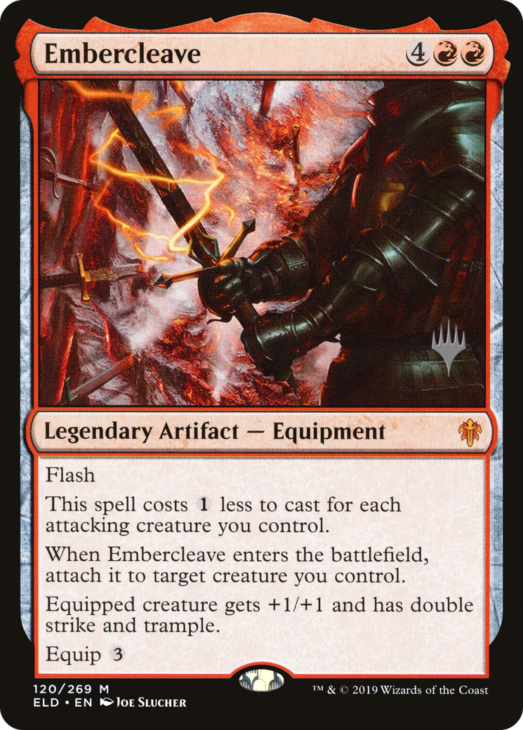 Embercleave (Promo Pack) [Throne of Eldraine Promos] Foil