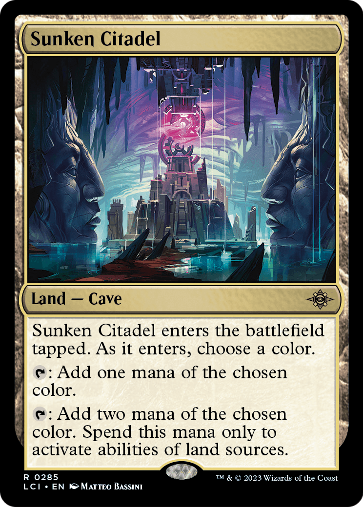 Sunken Citadel [The Lost Caverns of Ixalan] Foil