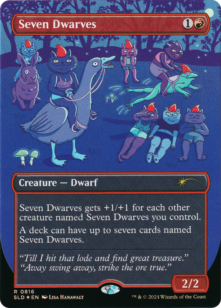 Seven Dwarves (0816) (816) [Secret Lair Drop Series]  Foil