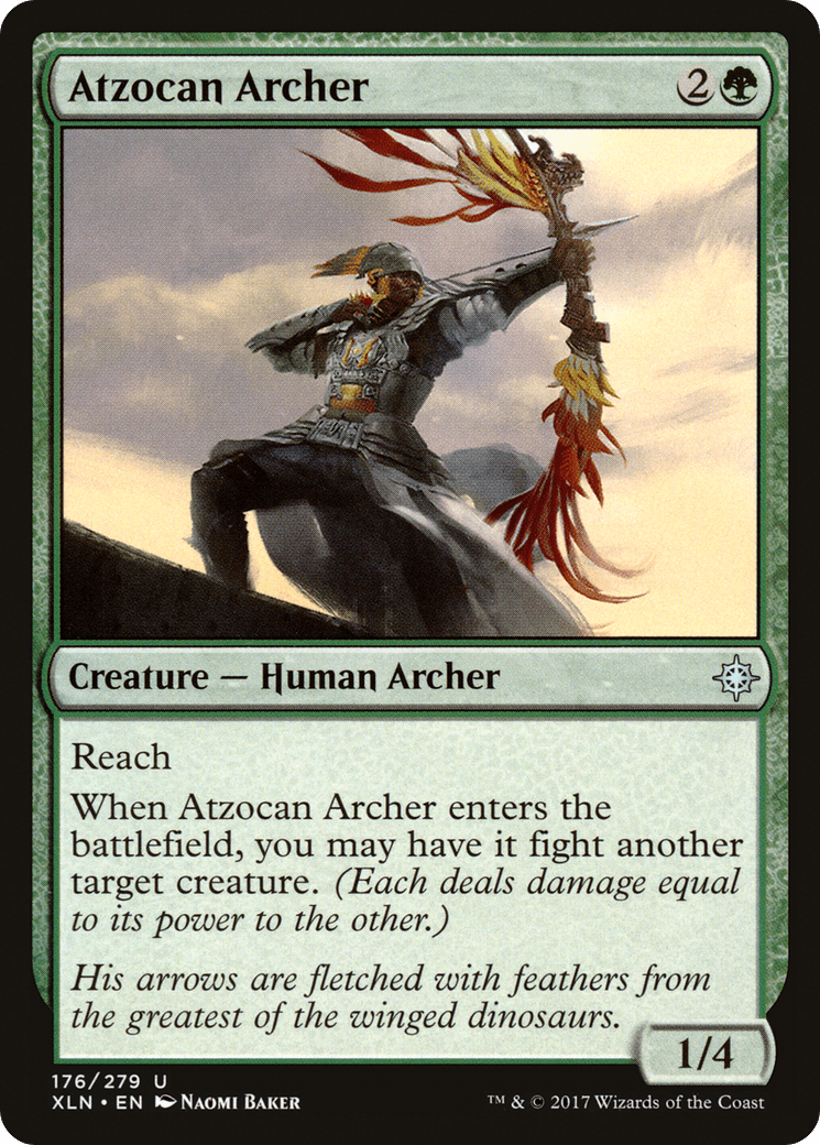 Atzocan Archer [Ixalan] Foil