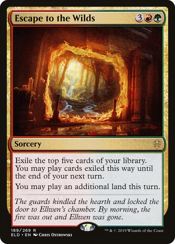 Escape to the Wilds [Throne of Eldraine] Foil